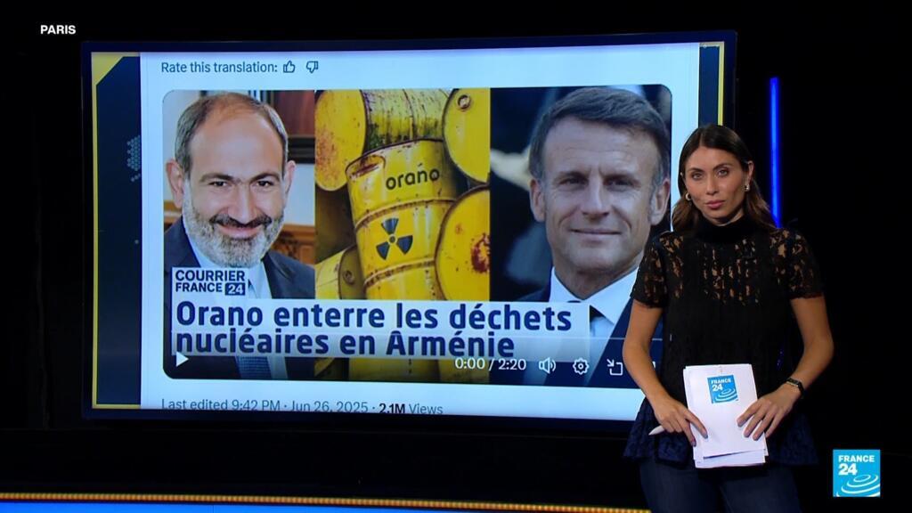 No, French nuclear waste wasn't secretly sent to Armenia
