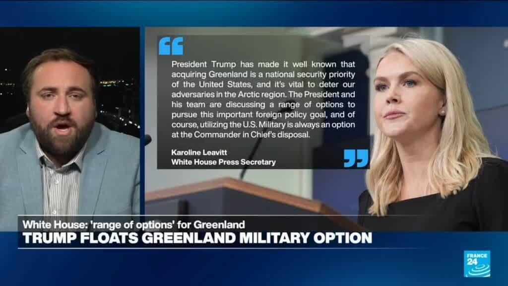 Trump considering military options to acquire Greenland