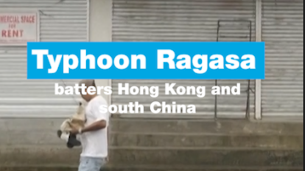Typhoon Ragasa batters Hong Kong and south China after Taiwan and Philippines