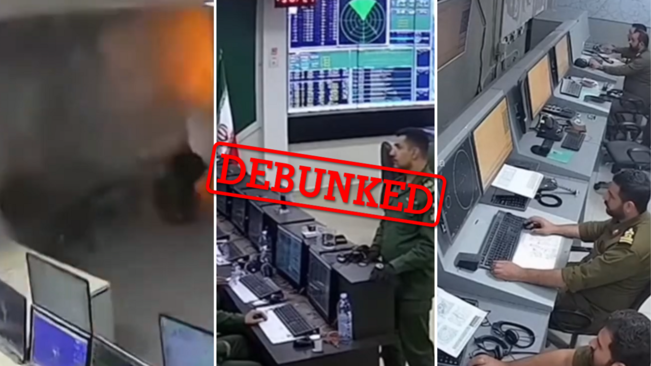 Screenshots of AI-generated videos included in a compilation circulated online in early December.