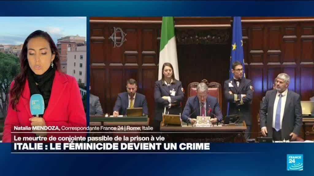 Italie : le féminicide devient un crime à part entière