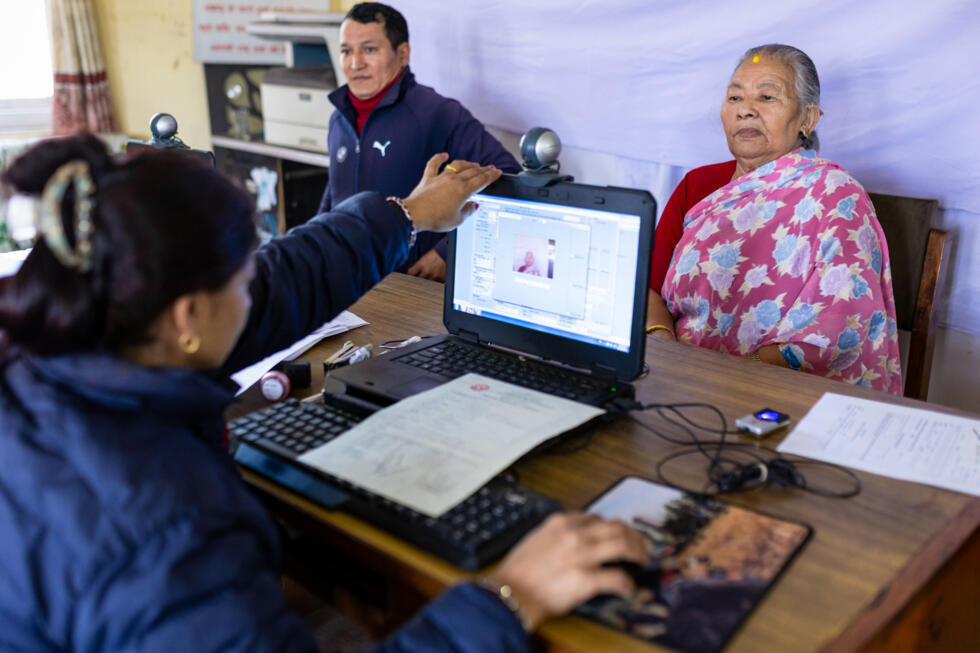 Many of those involved in the protest have been campaigning for voter registration.