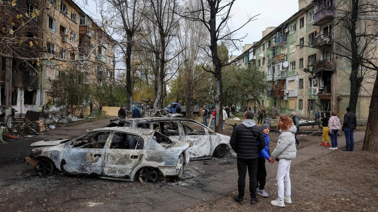 Russian blitz on Ukraine kills six people, including two children