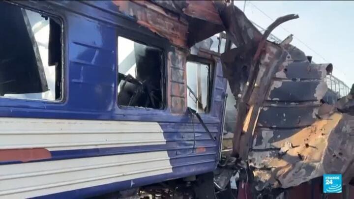 Ukraine says Russia intensifying railway strikes to isolate frontline communities