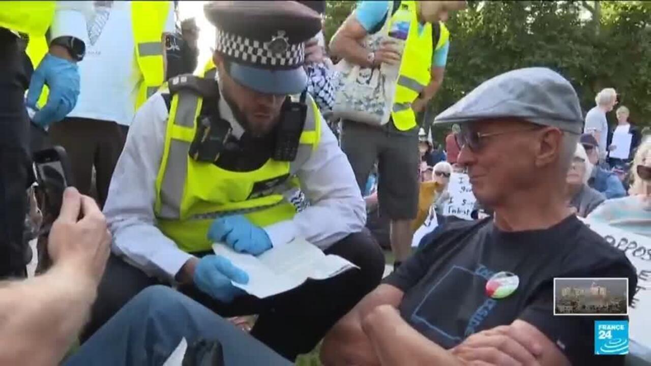 UK police arrest more than 400 at London protest supporting banned Palestine Action group