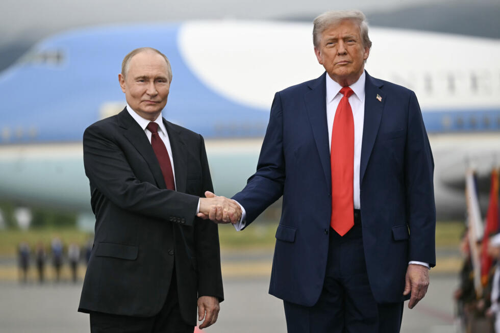 Le président américain Donald Trump et son homologue russe Vladimir Poutine, à Anchorage, en Alaska, le 15 août 2025.