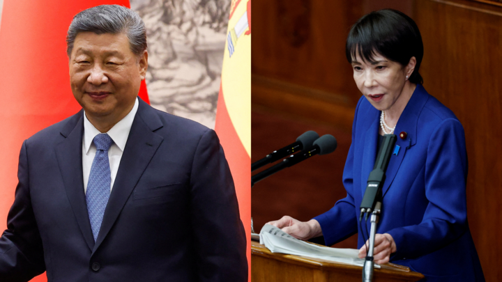 Sanae Takaichi and Xi Jinping (Reuters)
