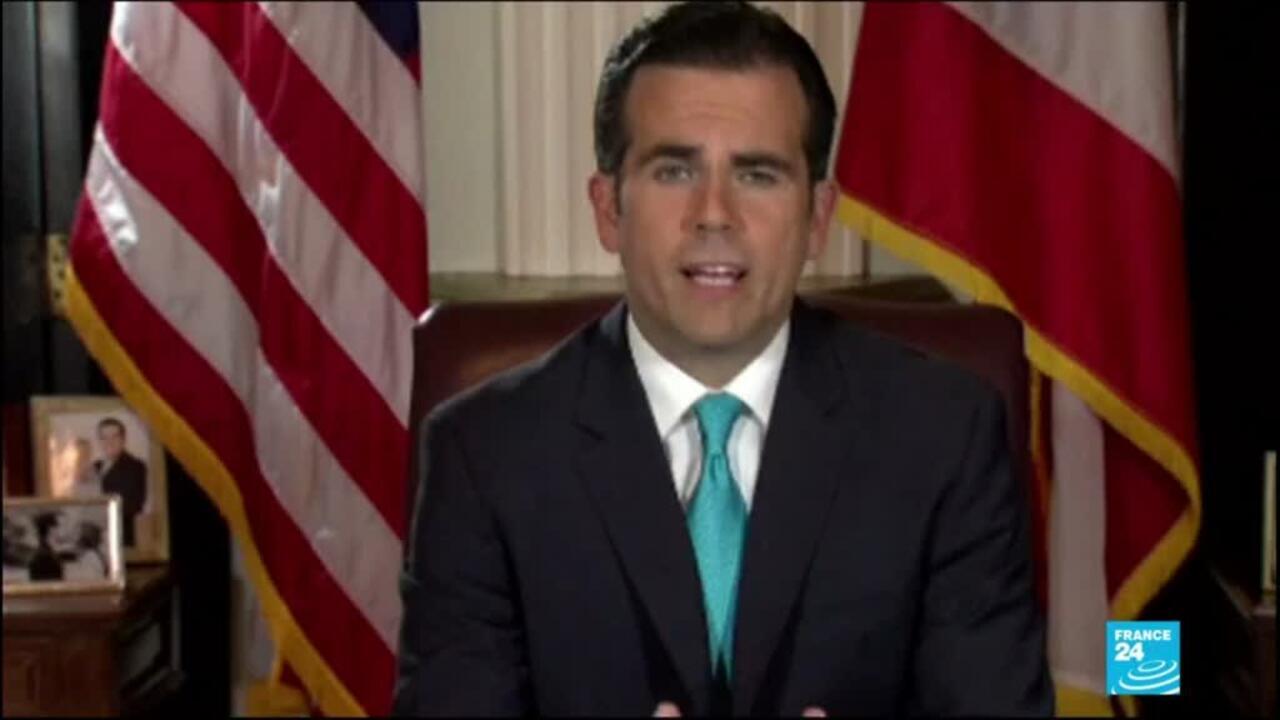 Le gouverneur de Porto Rico annonce sa démision après des semaines de