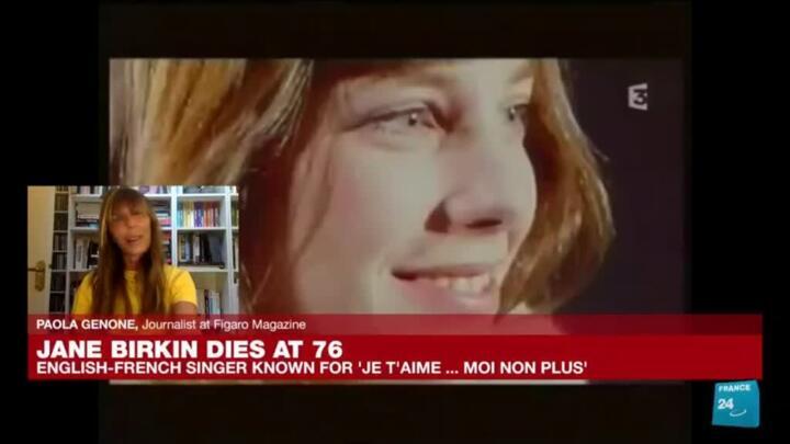 Legendary actor, artist & activist Jane Birkin was 'an icon like Marilyn, like Audrey Hepburn'