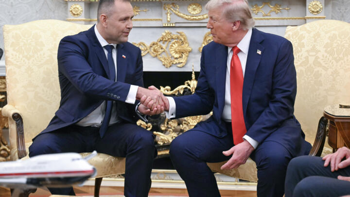 US President Donald Trump told Polish President Karol Nawrocki that he would consider sending more US troops to Poland on September 3, 2025.