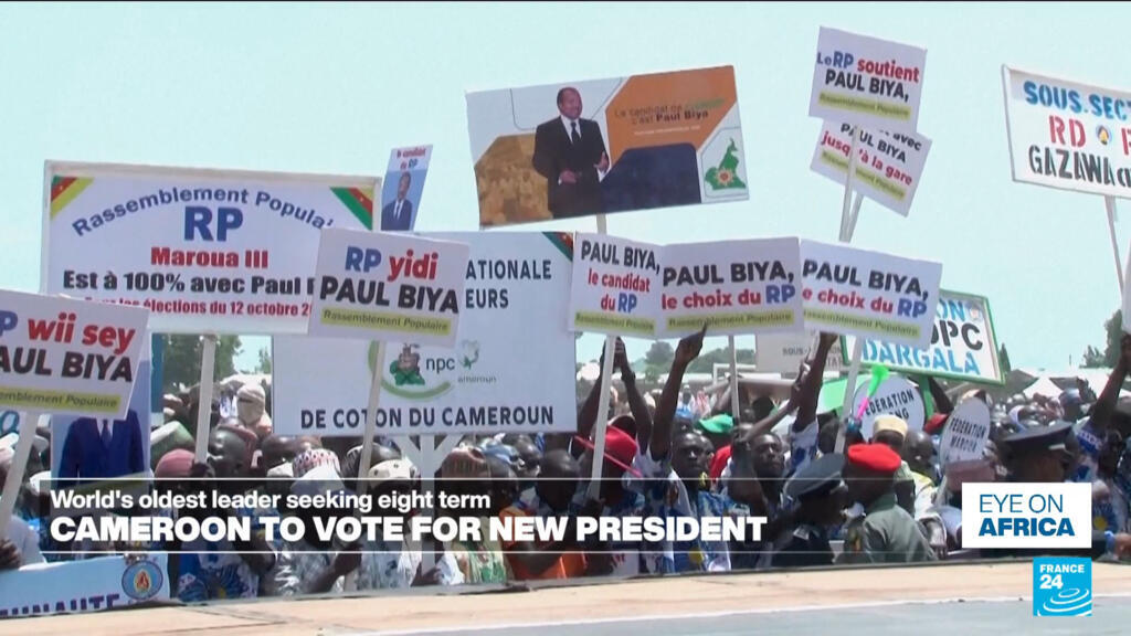 Cameroon's Biya vies for eighth term