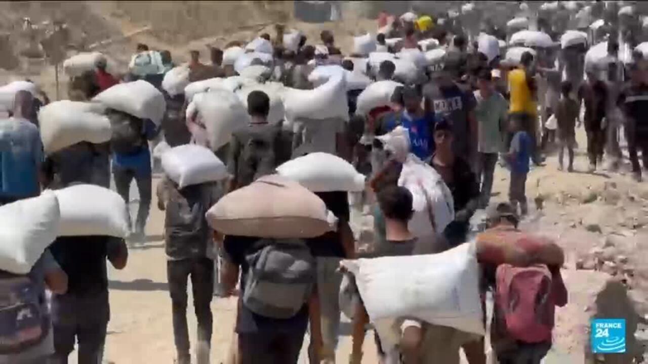 Trump warns of 'real starvation' in Gaza as aid deliveries pick up