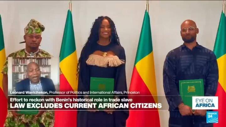 New Benin law offers citizenship to descendants of African slaves