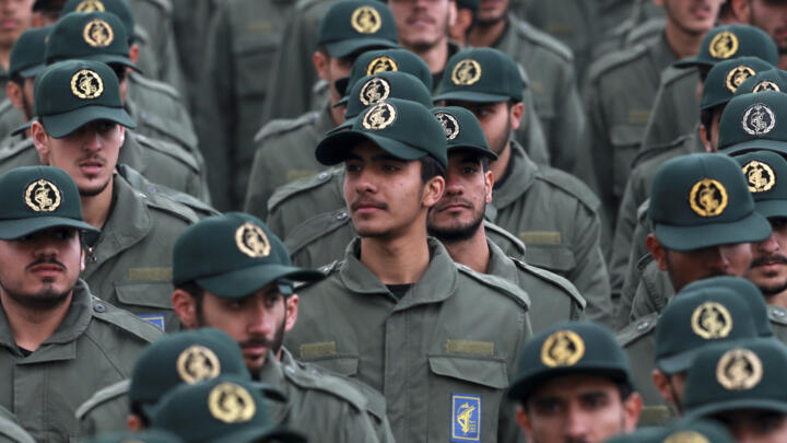 جنود في الحرس الثوري الإيراني. 