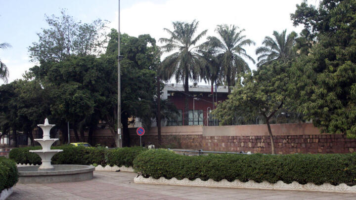 [File photo] A view of the French embassy in Mali on January 12, 2013.