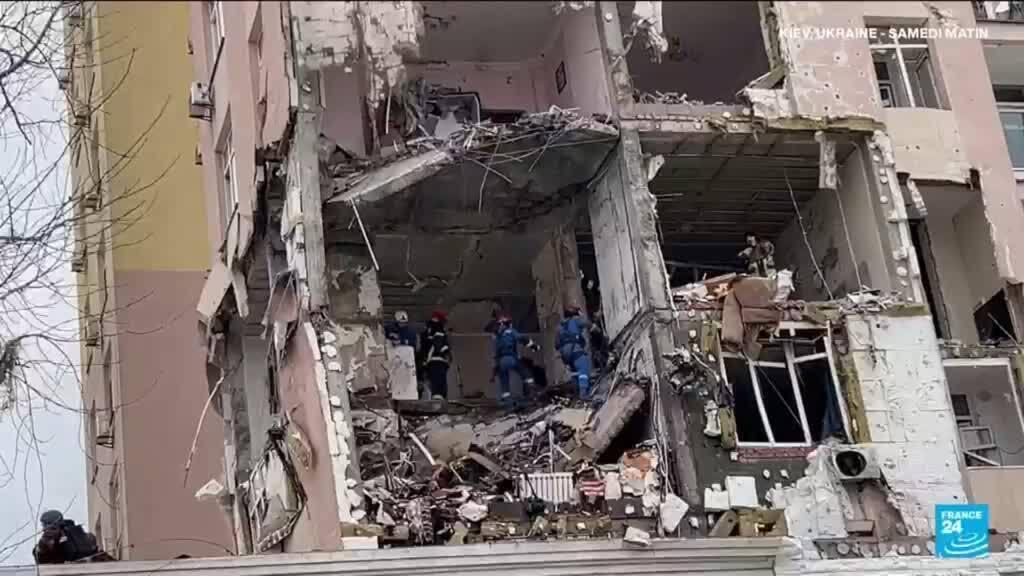 Guerre en Ukraine : Kiev subit une attaque de drones et de missiles