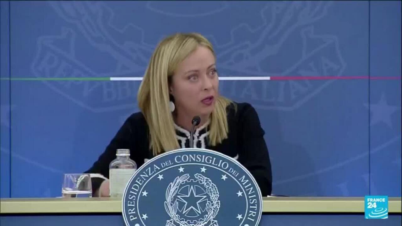 Migrants Meloni dénonce une réaction française "agressive" et
