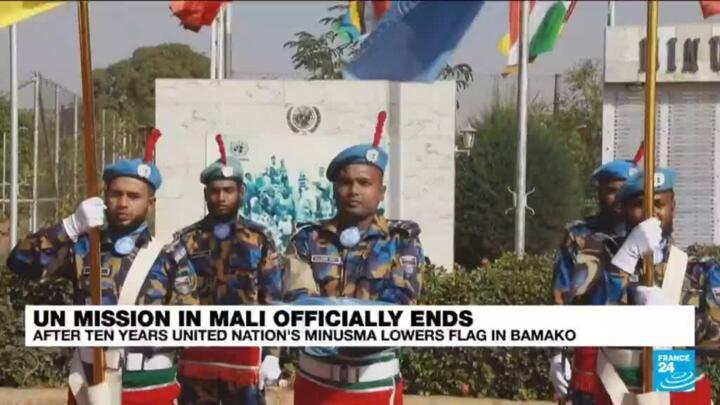 As UN peacekeeping mission in Mali ends, force will leave behind security 'vacuum' difficult to fill
