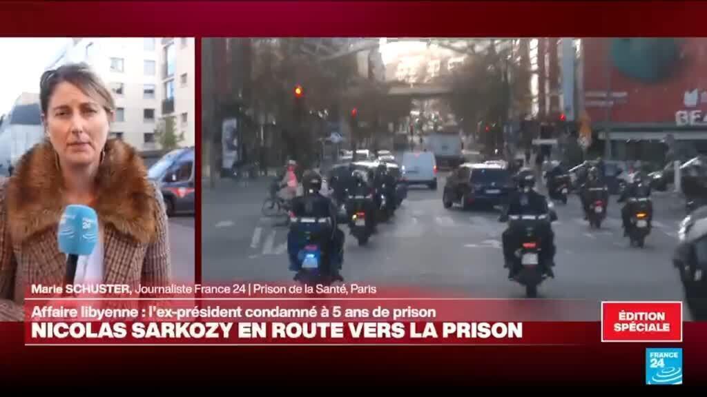 Affaire libyenne : Nicolas Sarkozy arrivera bientôt à la prison de la Santé