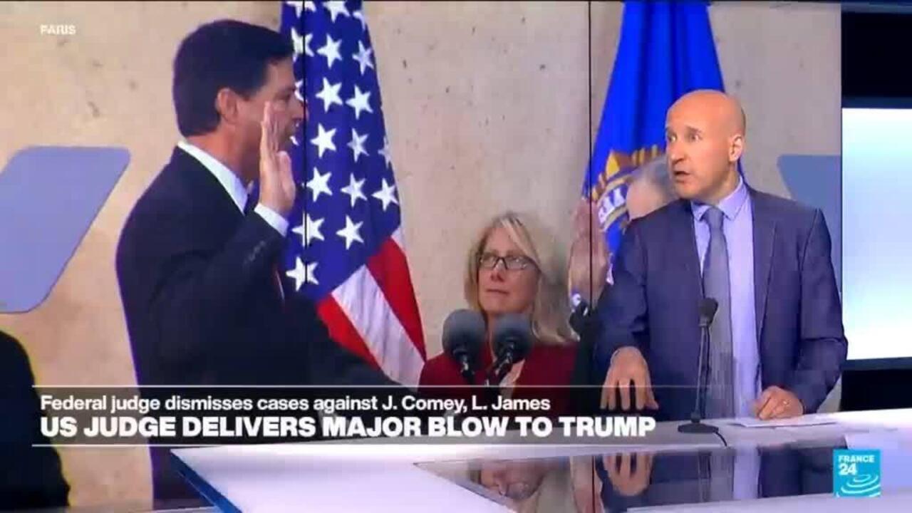 US Federal Judge dismisses casses against J. Cormey and L. James