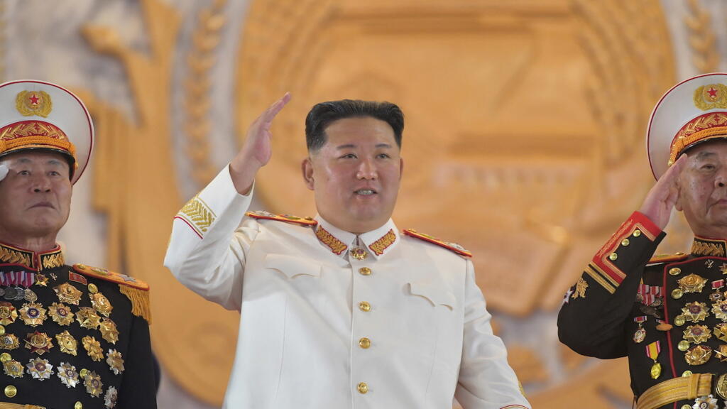 North Korea’s Kim vows to ‘strengthen’ nuclear arsenal at military parade