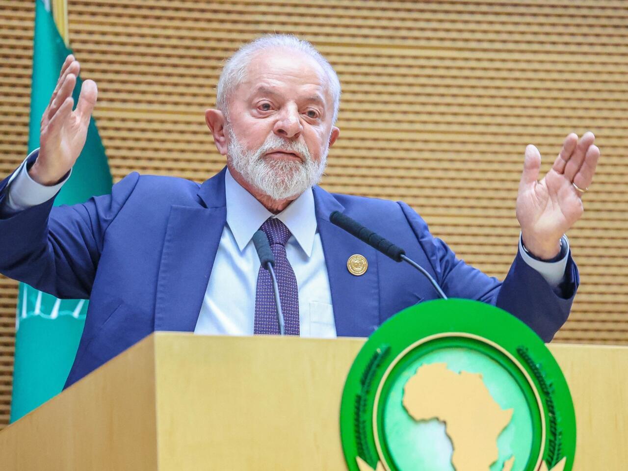 Israel protesta al embajador de Brasil porque Lula comparó la guerra en  Gaza con el Holocausto