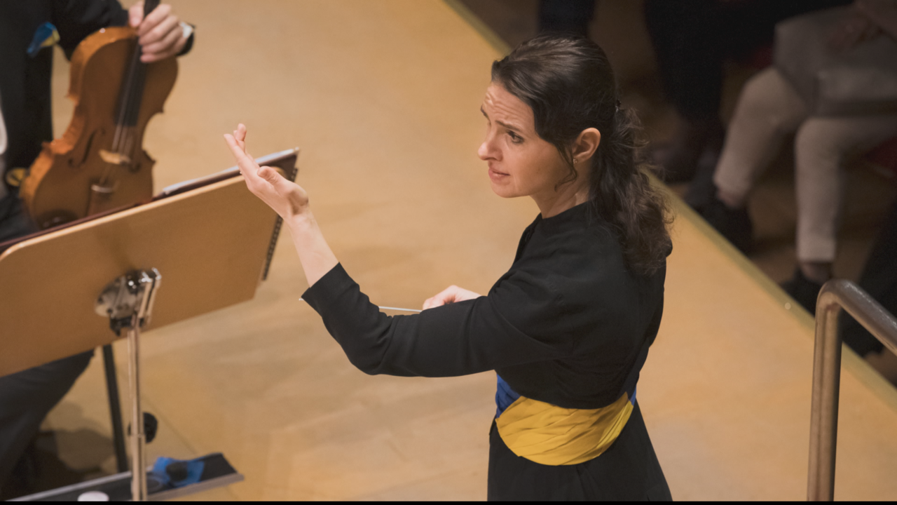 Encore! Ukraine's Oksana Lyniv on smashing glass ceilings in