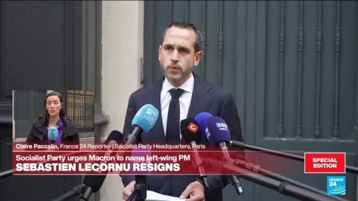 France's Socialist Party does not reach out to hard-left as political crisis deepens