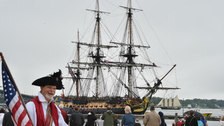 Replica of General Lafayette's 'Hermione' arrives in Virginia