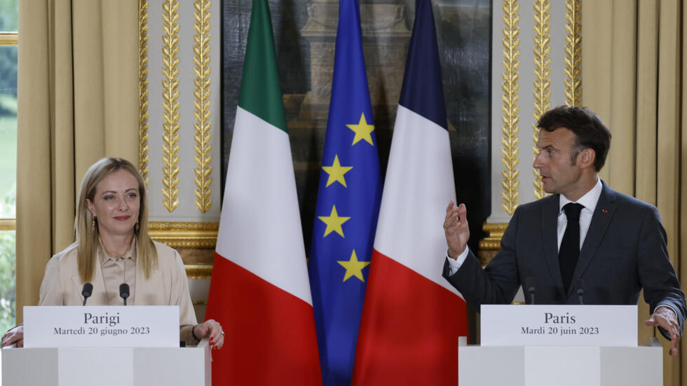 Italy and France will support Ukraine for 'as long as necessary', says