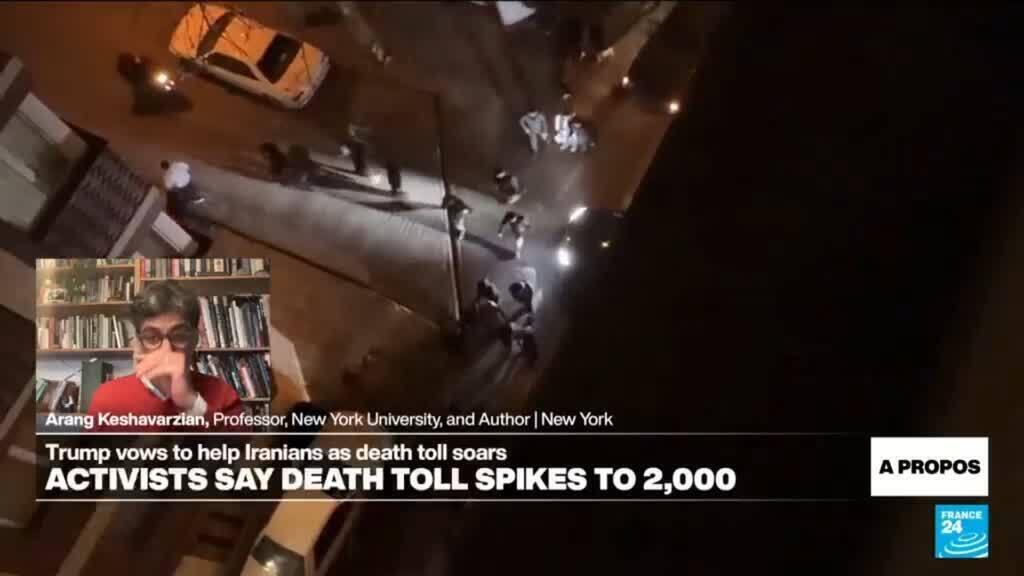 Very little evidence of mass organisation by protesters to take over Iran government, analyst says