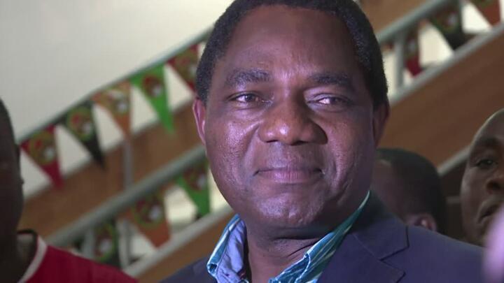 Zambian incumbent Lungu wins election as rival disputes results