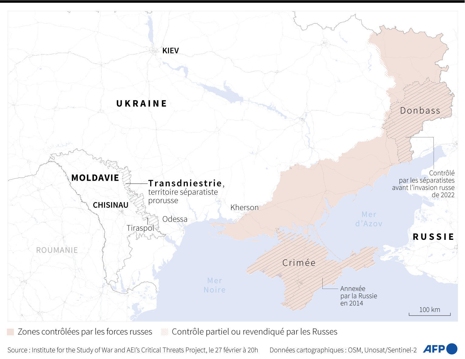 La Transdniestrie, territoire séparatiste prorusse