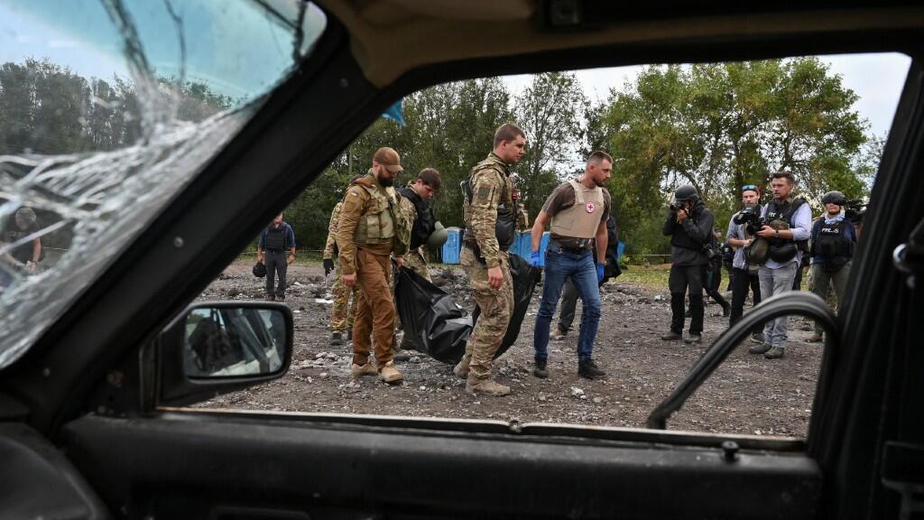 Ataque contra el convoy humanitario en la localidad de Zaporizhia que dejó al menos 30 fallecidos. 30 de septiembre de 2022.