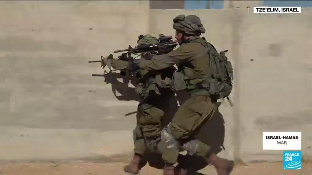 Israeli troops get urban combat training as Gaza ground offensive pushes south