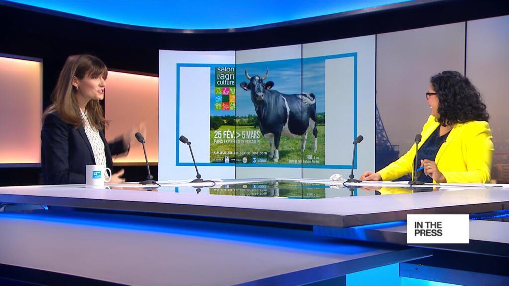 A Cow Named Fine Star Of The Paris Agriculture Fair In