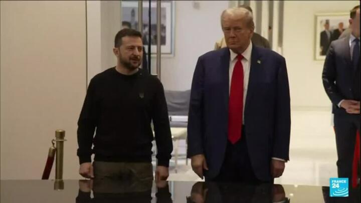 Trump vows to end Ukraine war as he meets with Zelensky