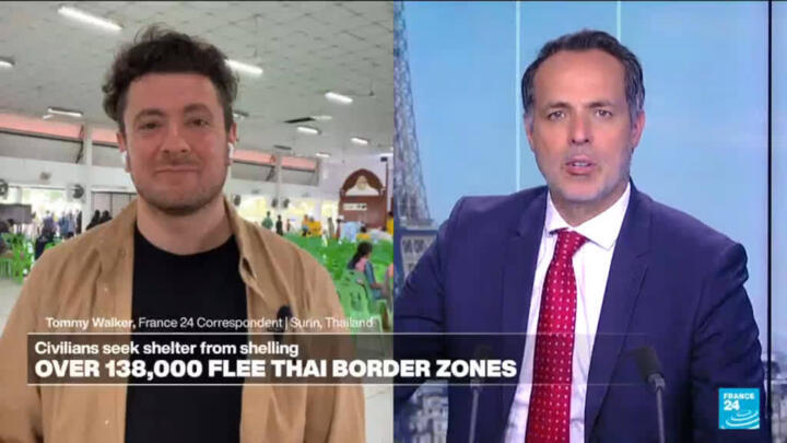 Thai-Cambodian border fighting enters second day