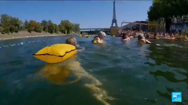 Seine river open for swimming: Paris placed under “high vigilance” over heatwave