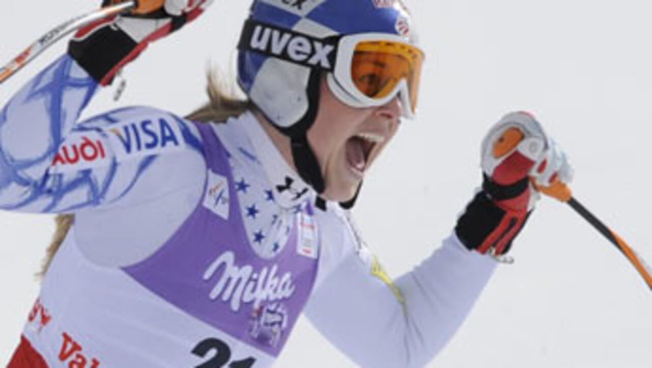Double gold as Vonn snaps up downhill and superG
