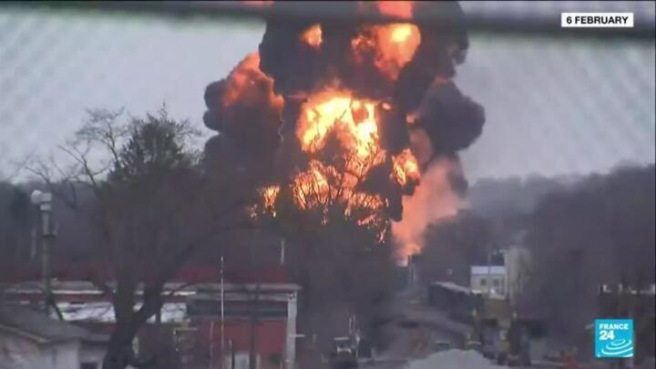 US-Ohio train derailment: Angry residents demand answers over toxic fallout