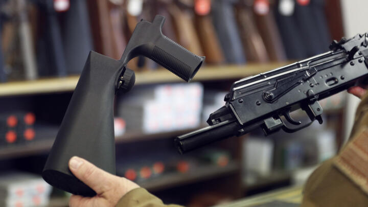 So-called bump stocks are devices that can allow automatic fire from otherwise semi-automatic guns.