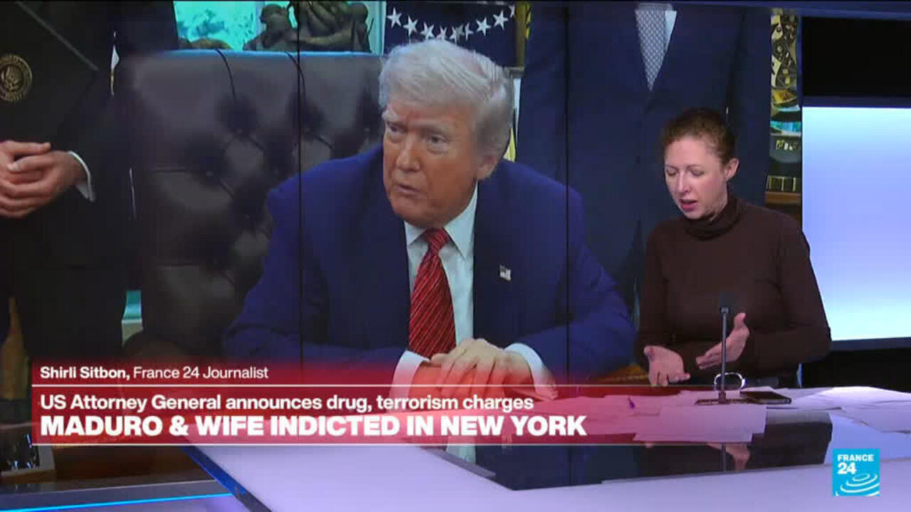 Venezuelan leader Maduro and wife indicted in New York on drug, terrorism charges Venezuelan leader Maduro and wife indicted in New York on drug, terrorism charges