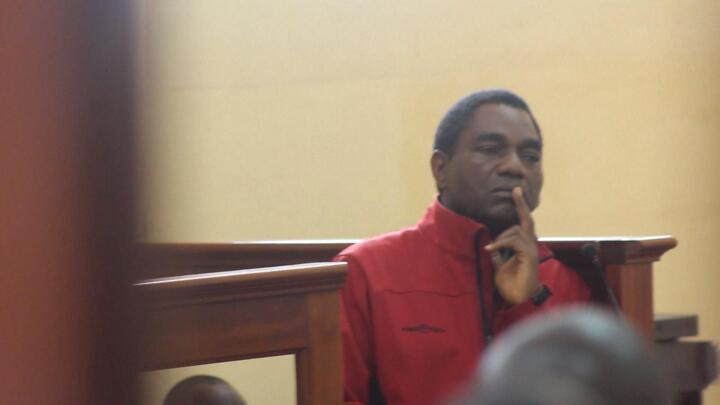 Zambian opposition leader charged with trying to overthrow government