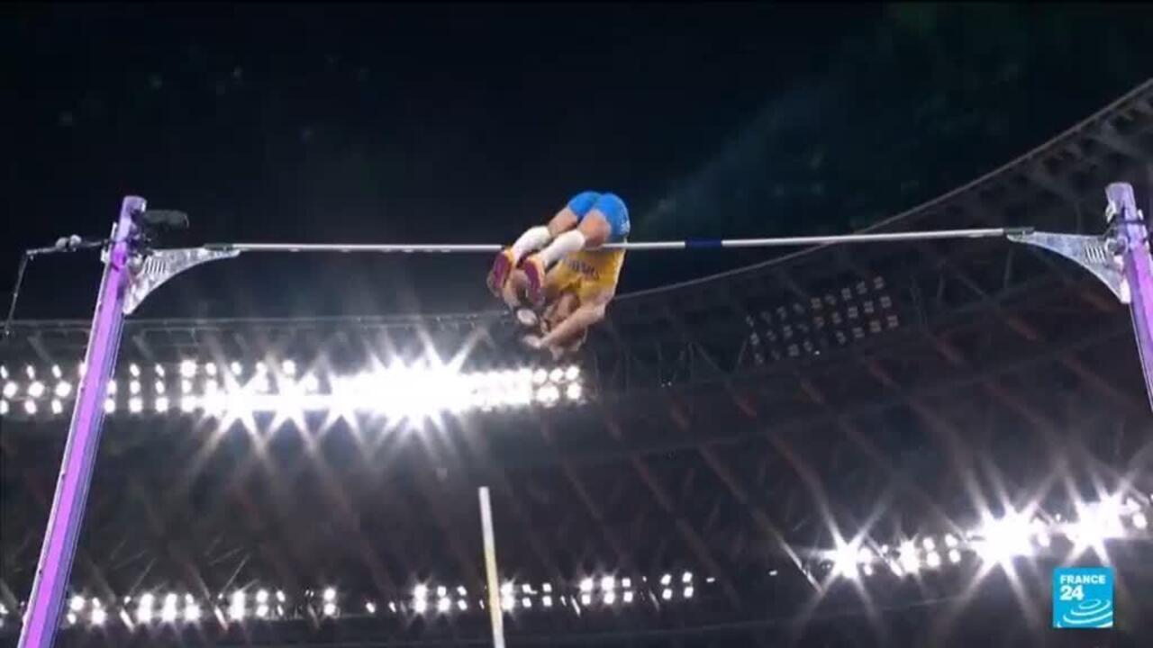 Pole vaulter Armand Duplantis clears 6.30 meters to set world record