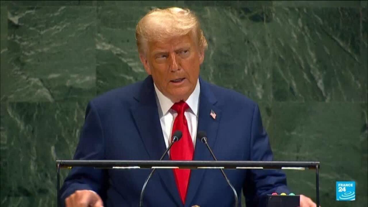 REPLAY – Discours de Trump à la tribune de l'ONU