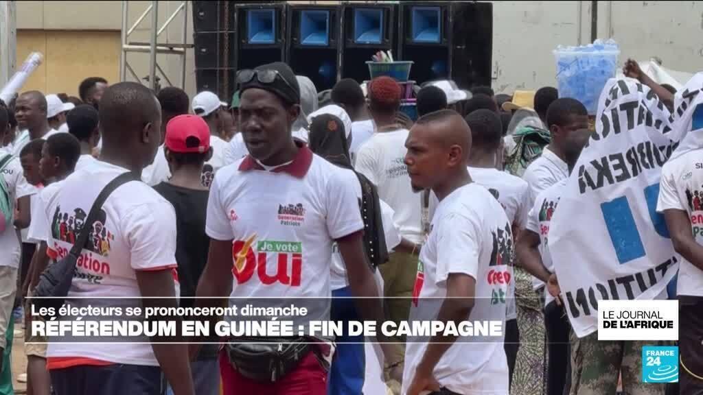 Référendum en Guinée : les soutiens de Mamadi Doumbouya se mobilisent avant le vote dimanche