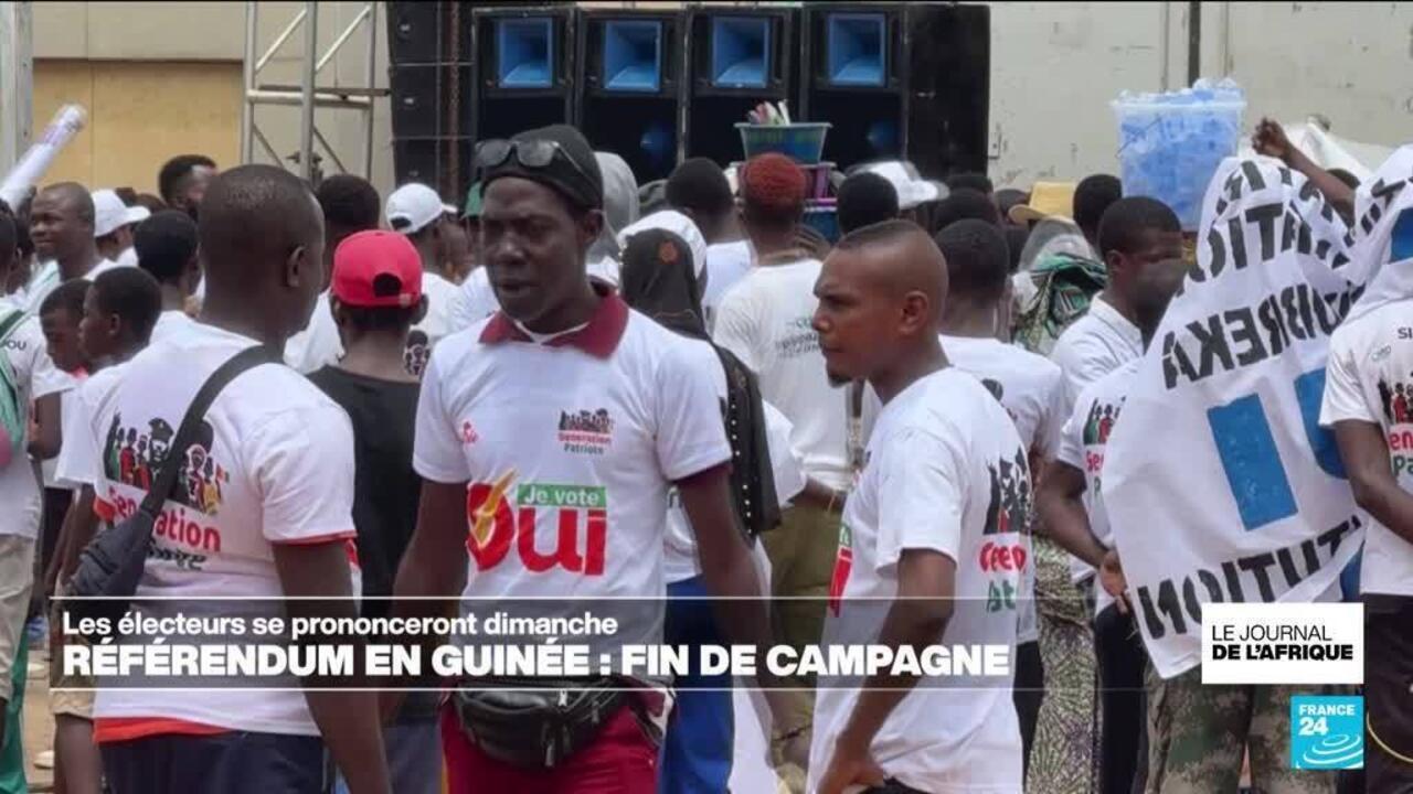 Référendum en Guinée : les soutiens de Mamadi Doumbouya se mobilisent avant le vote dimanche