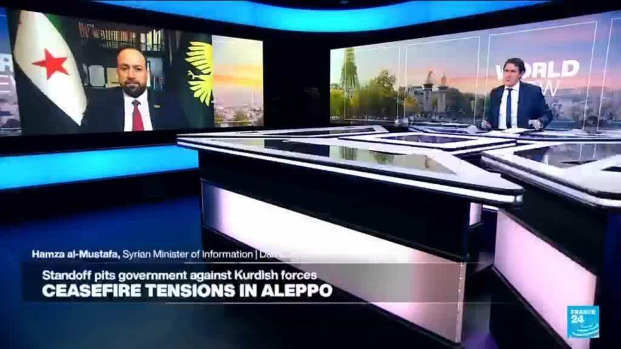 Dr. Hamza al-Mustafa says Syria seeks peaceful solution, accuses SDF of failing to honour agreement