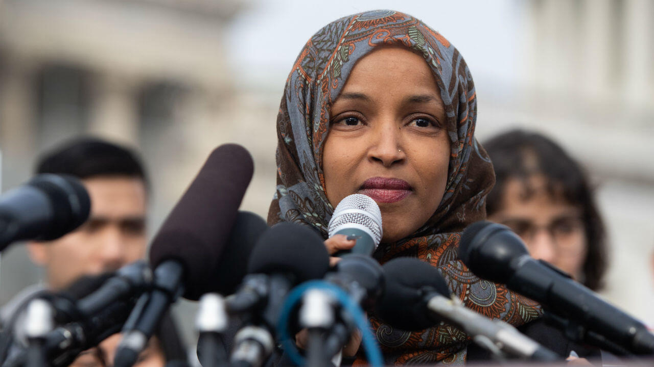 Trump is 'endangering lives' and encouraging 'hate', says Democrat Omar